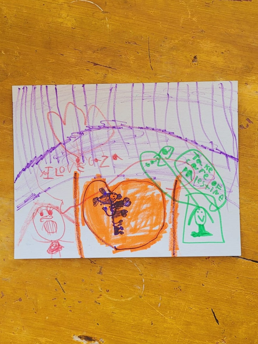 Art for Gaza | Original Drawings by Jane (age 6)