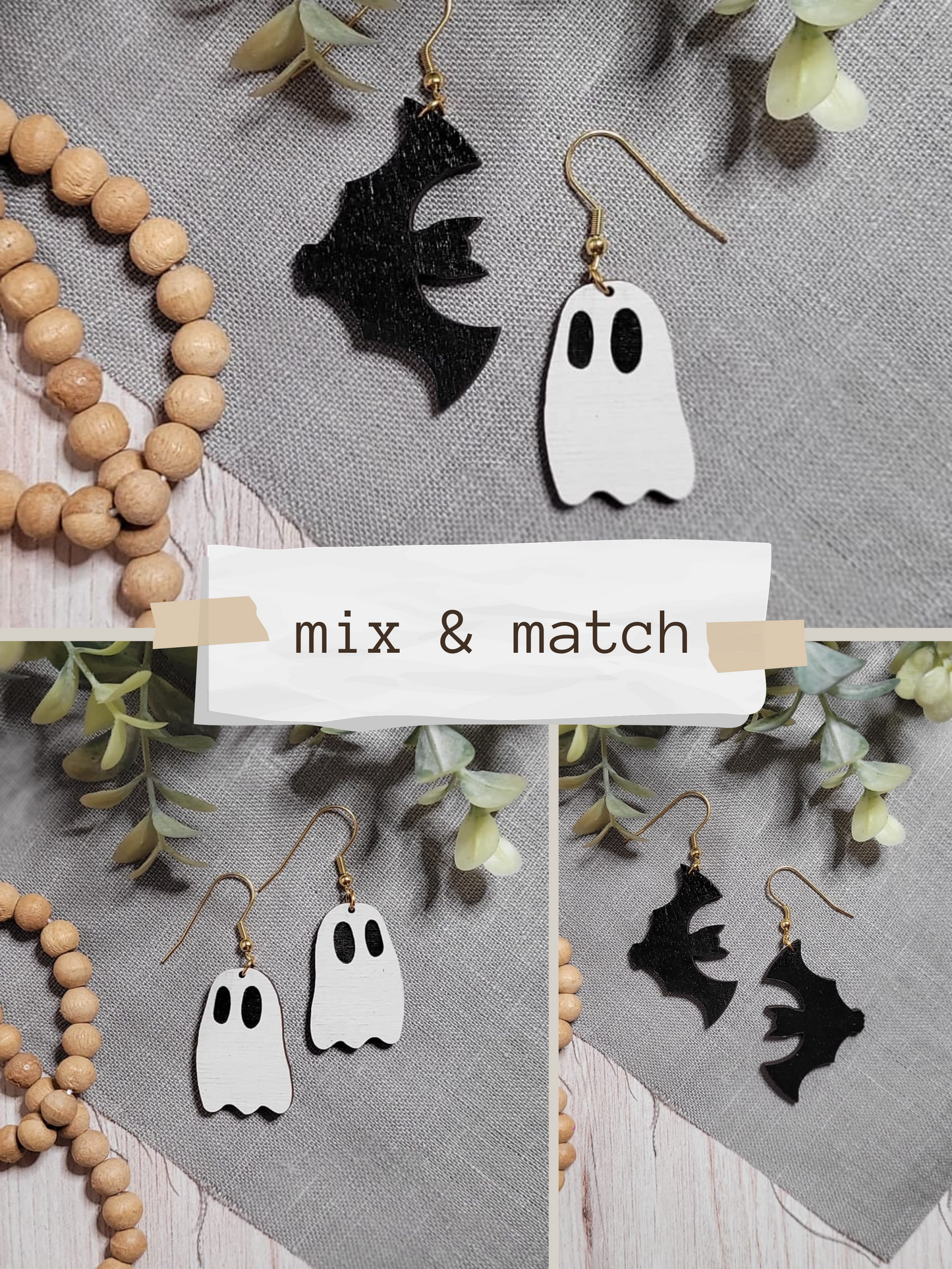 Spooky Mix-and-Match Dangles