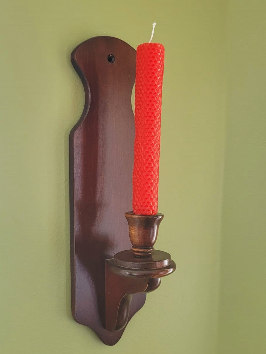 Art for Gaza | Hand-Rolled Beeswax Candle by Jane (age 6)
