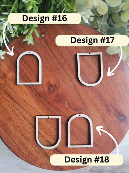 DIY Earring Frames | Design #16