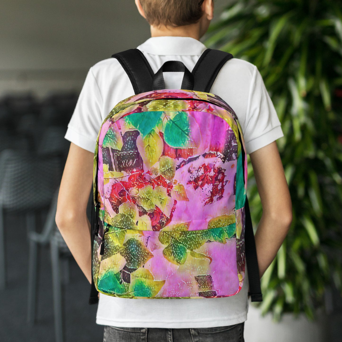 Backpack | Abstract Floral | by Bessan