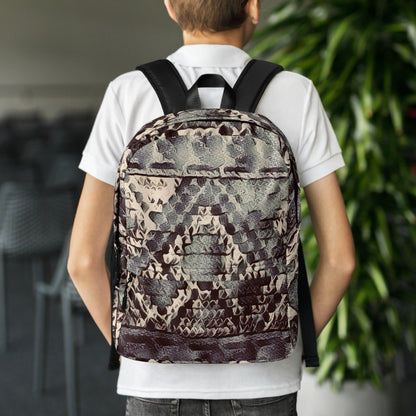 Backpack | Steel Tatreez | by Bessan