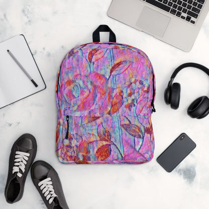 Backpack | Rose Print | by Bessan