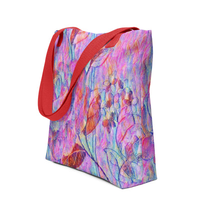 Tote Bag | Rose Print | by Bessan