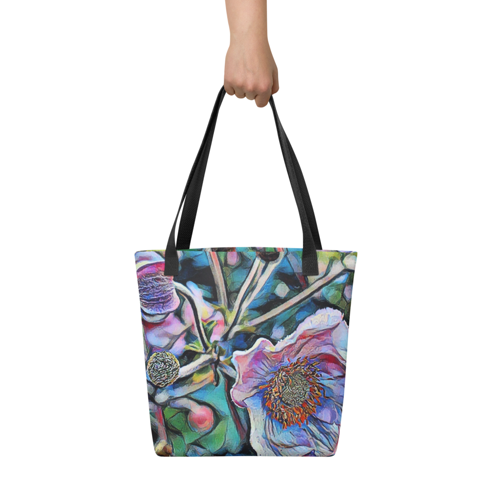 Pink Bloom | Digitized Photograph Tote Bag