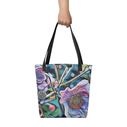 Pink Bloom | Digitized Photograph Tote Bag