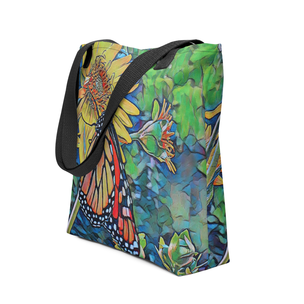 Monarch Flower | Digitized Photograph Tote Bag