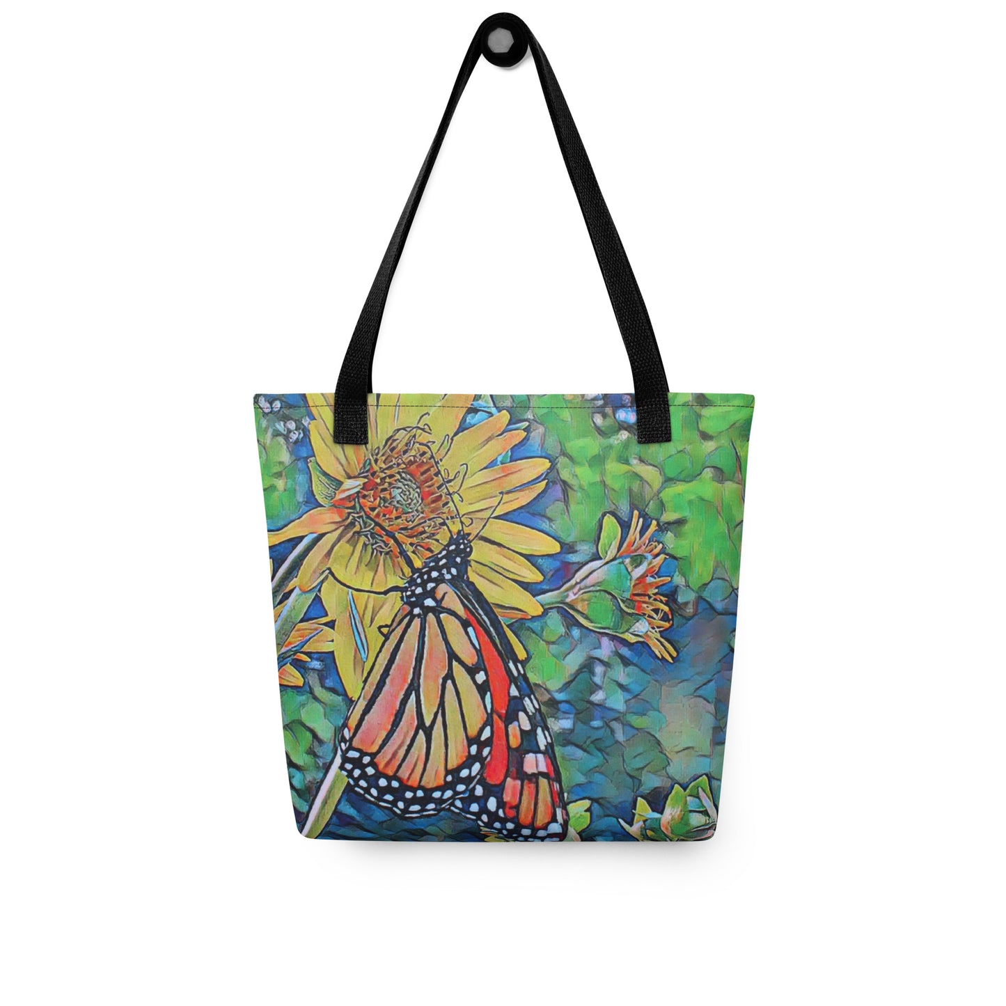 Monarch Flower | Digitized Photograph Tote Bag