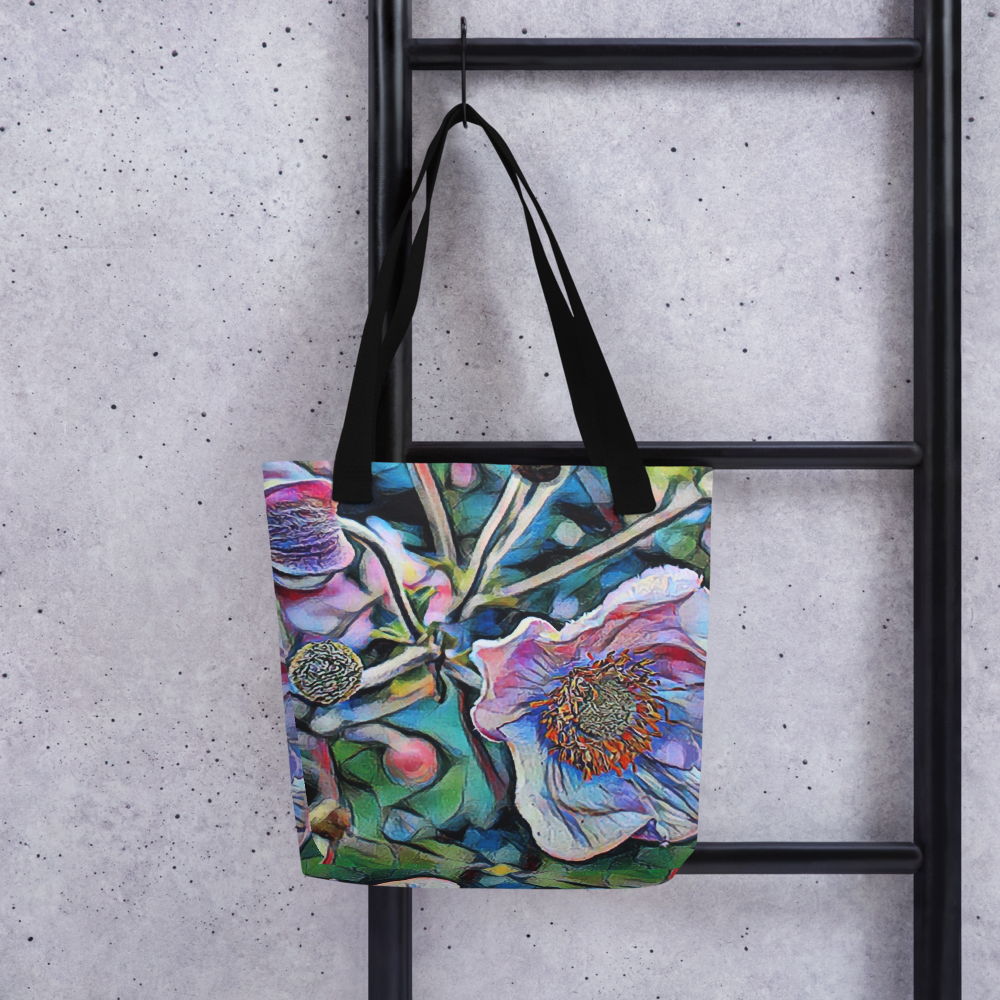 Pink Bloom | Digitized Photograph Tote Bag