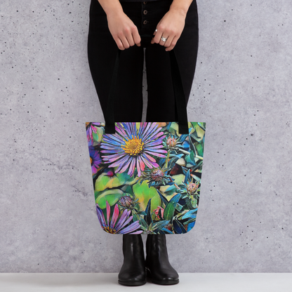 Asters | Digitized Photograph Tote Bag