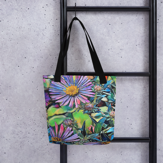 Asters | Digitized Photograph Tote Bag