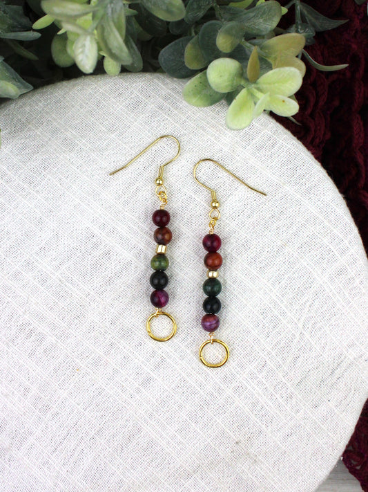 Embrace by Luna | Jasper Rainbow Dangles