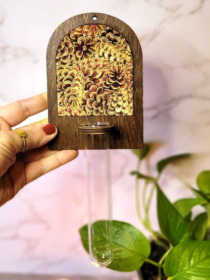 Golden Pinecone Plant Propagation Station | READY TO SHIP